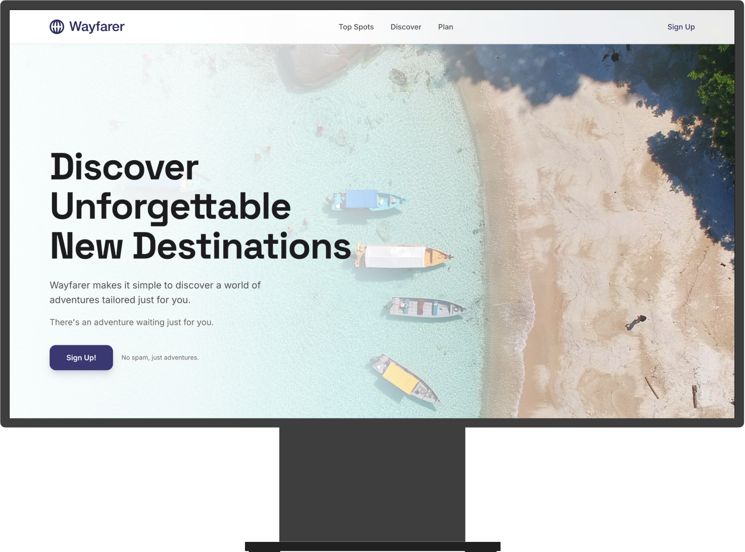 Wayfarer Travel desktop cover